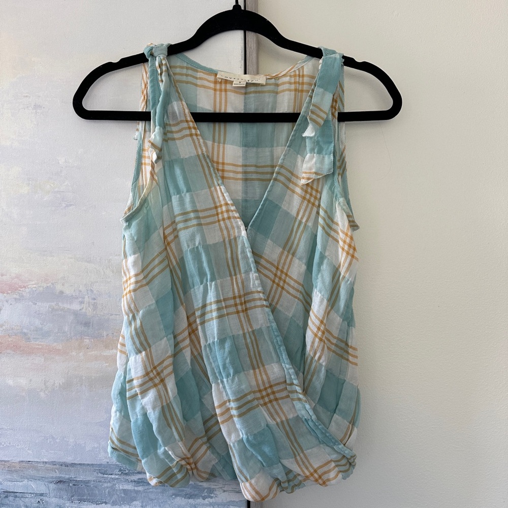 LoveStitch plaid top